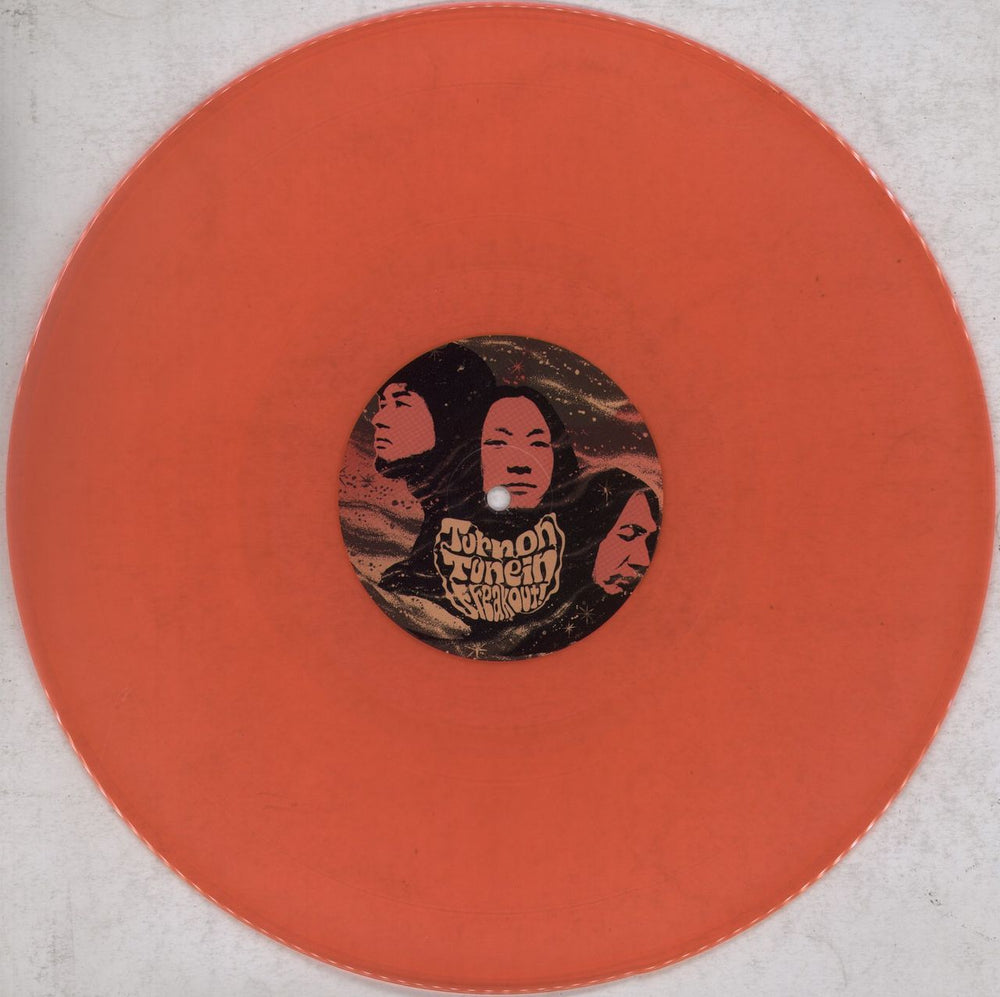 Hibushibire Turn On, Tune In, Freak Out! - Neon Orange Vinyl UK vinyl LP album (LP record) 7IFLPTU841585