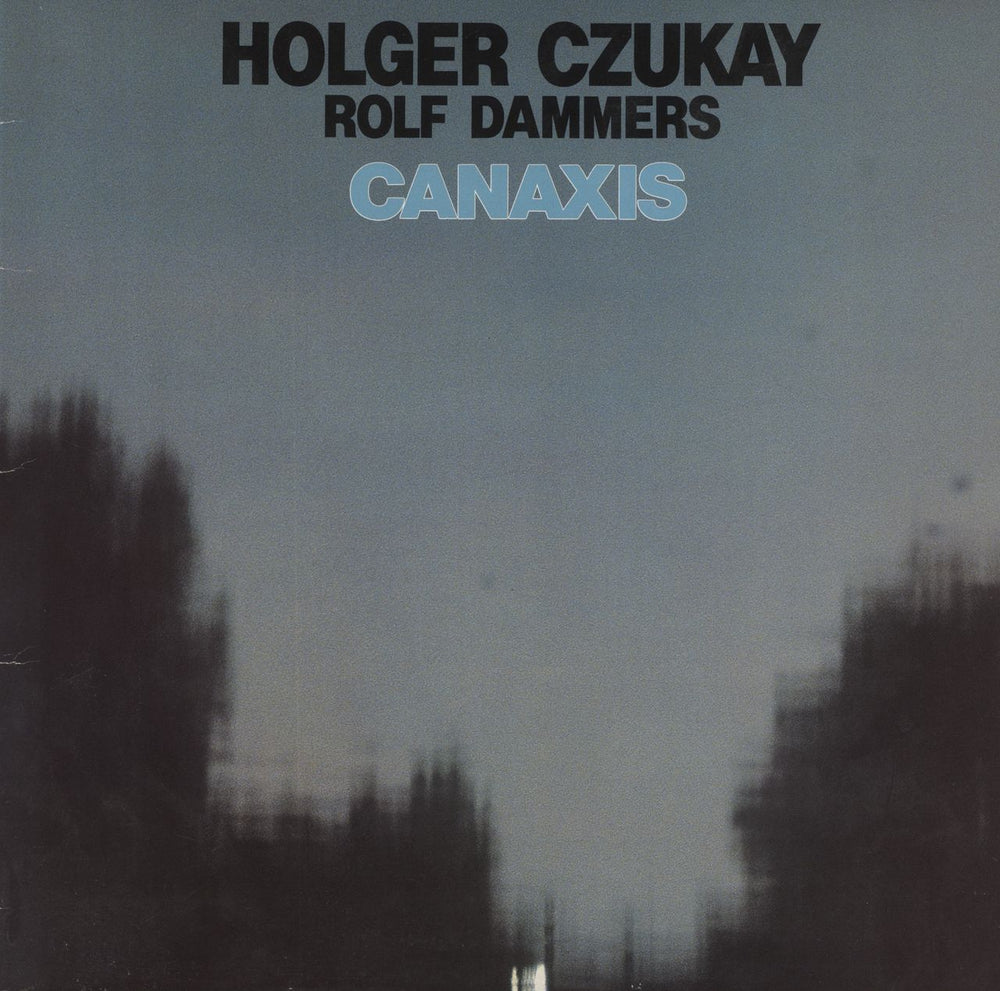 Holger Czukay Canaxis - Ex German vinyl LP album (LP record) SPOON015