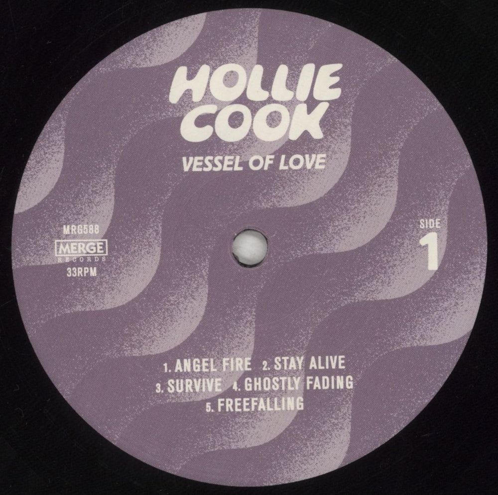 Hollie Cook Vessel of Love US vinyl LP album (LP record) HXMLPVE794686