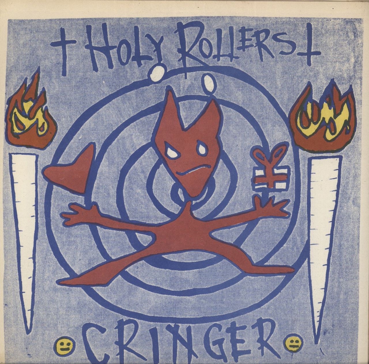 Holy Rollers Holy Rollers / Cringer US 7" vinyl single (7 inch record / 45) #7
