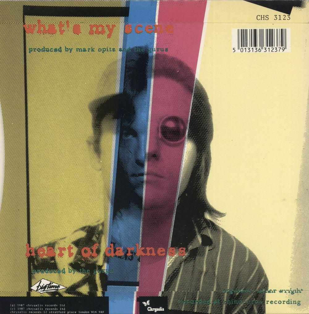 Hoodoo Gurus What's My Scene UK 7" vinyl single (7 inch record / 45) 5013136311679