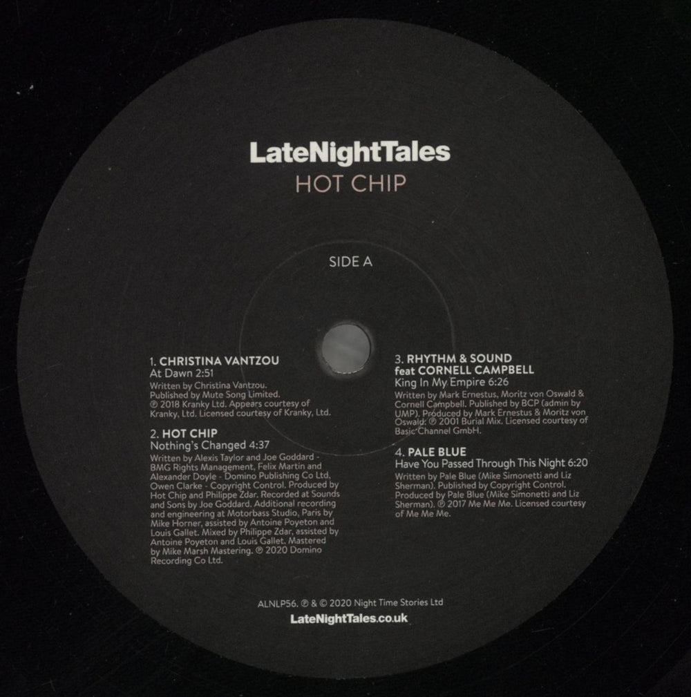 Hot Chip LateNightTales - 180g UK 2-LP vinyl record set (Double LP Album) HCI2LLA857316