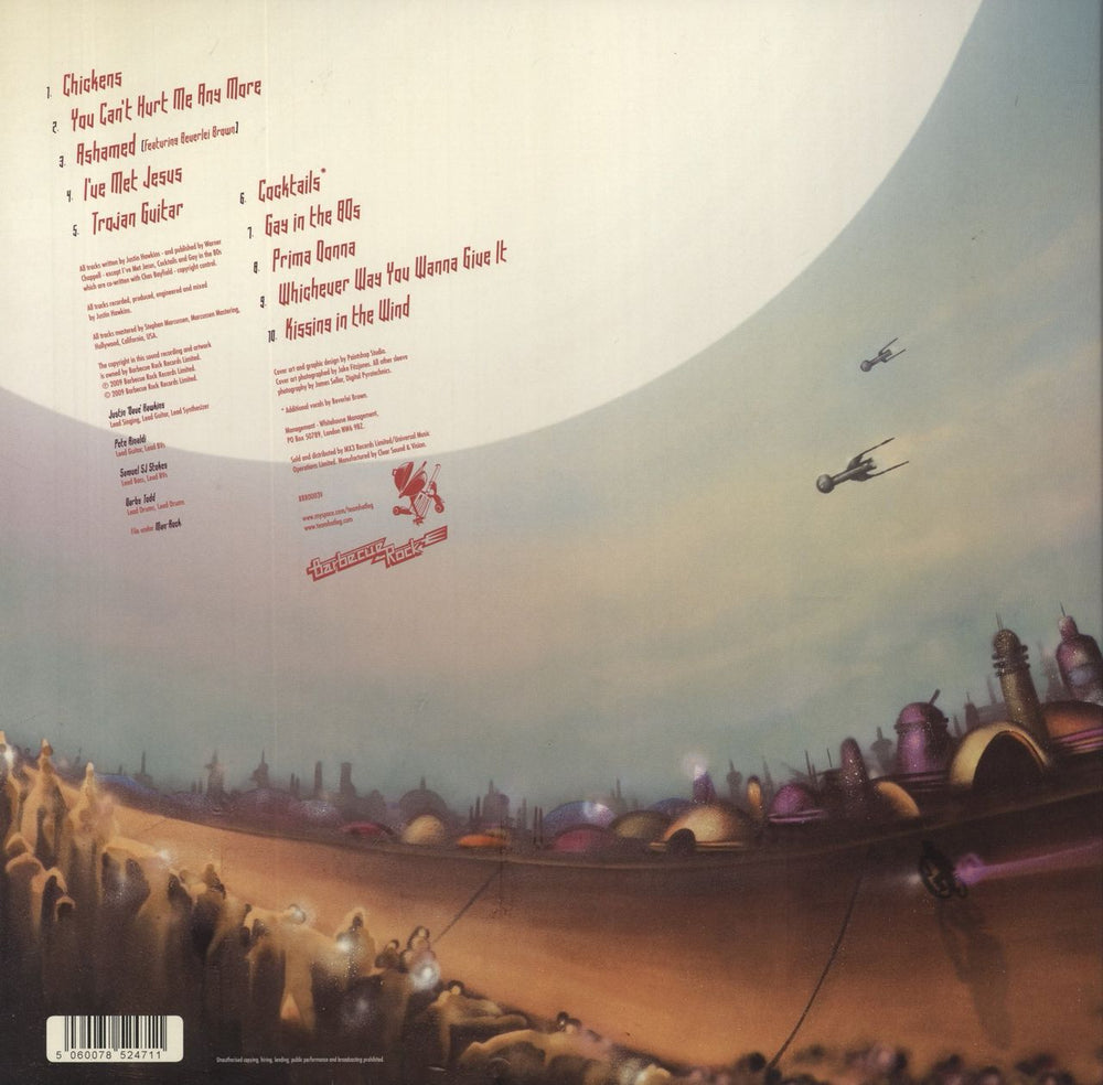 Hot Leg Red Light Fever UK vinyl LP album (LP record) 5060078524711