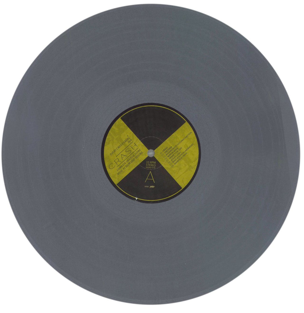 Howard Shore Crash - Silver Vinyl US 2-LP vinyl record set (Double LP Album) H412LCR858383