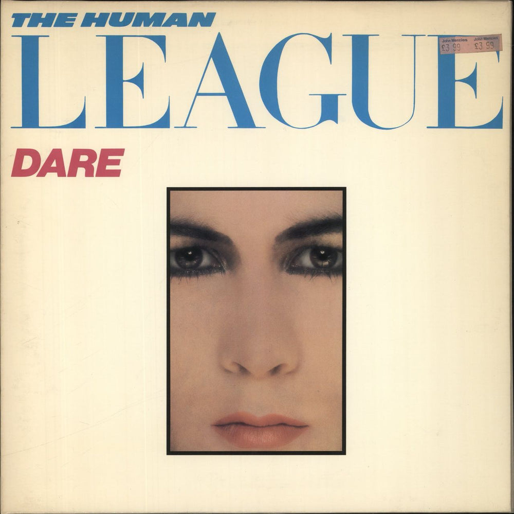 Human League Dare UK vinyl LP album (LP record) V2192