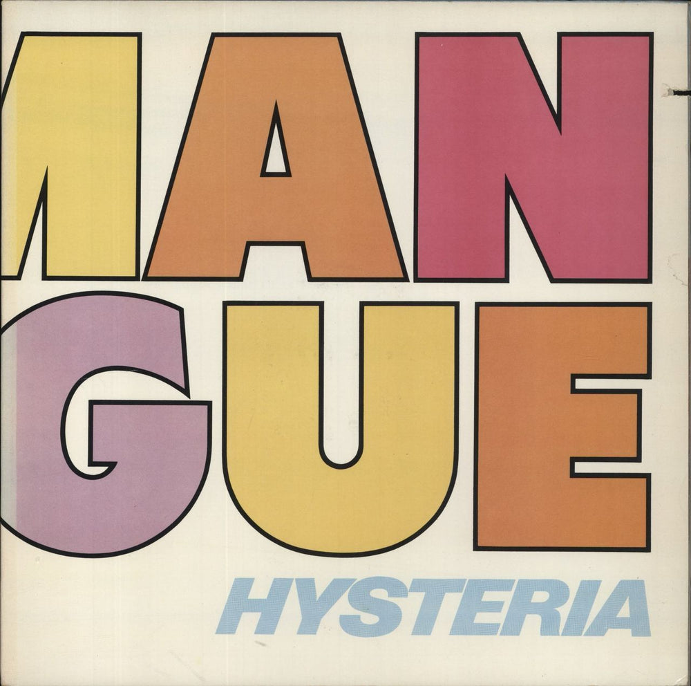 Human League Hysteria US vinyl LP album (LP record) SP-4923