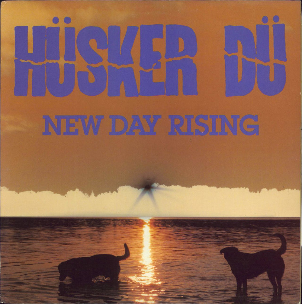 Husker Du New Day Rising - 90s US vinyl LP album (LP record) SST031