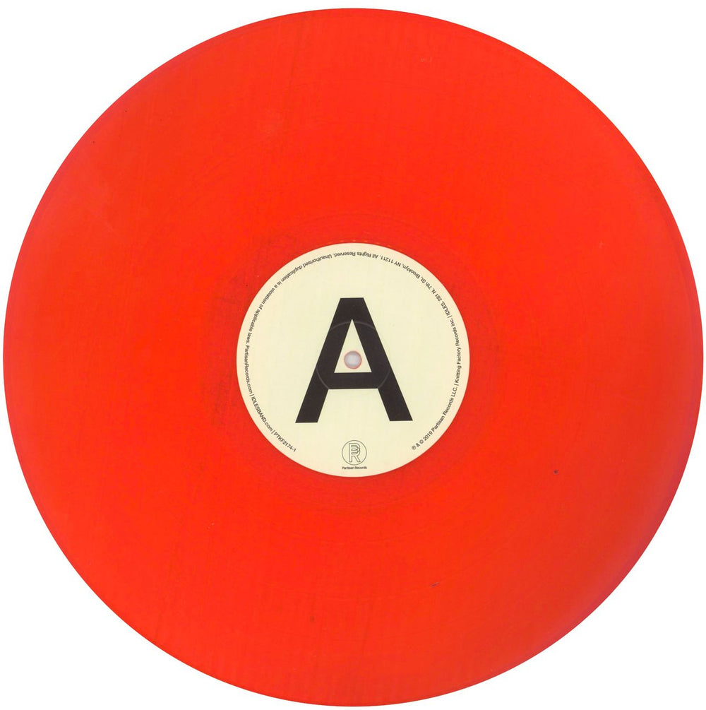 Idles A Beautiful Thing: Idles Live At Le Bataclan - Neon Orange Vinyl + White Sleeve UK 2-LP vinyl record set (Double LP Album) Q7L2LAB856930