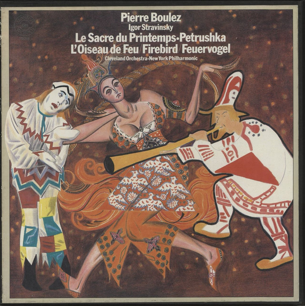 Igor Stravinsky Stravinsky : Ballets - Boulez German Vinyl Box Set 79318