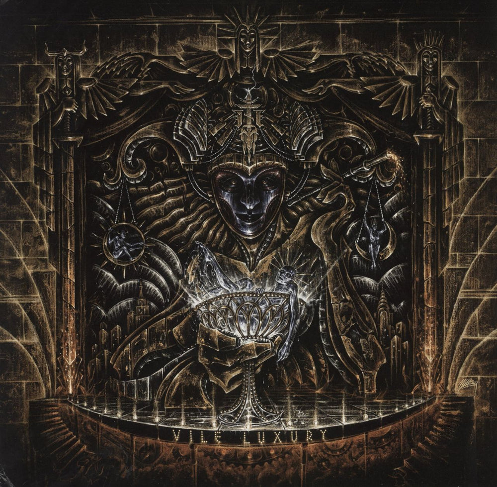 Imperial Triumphant Vile Luxury (Redux 1924) - Neon Green Vinyl UK 2-LP vinyl record set (Double LP Album) 19658866431