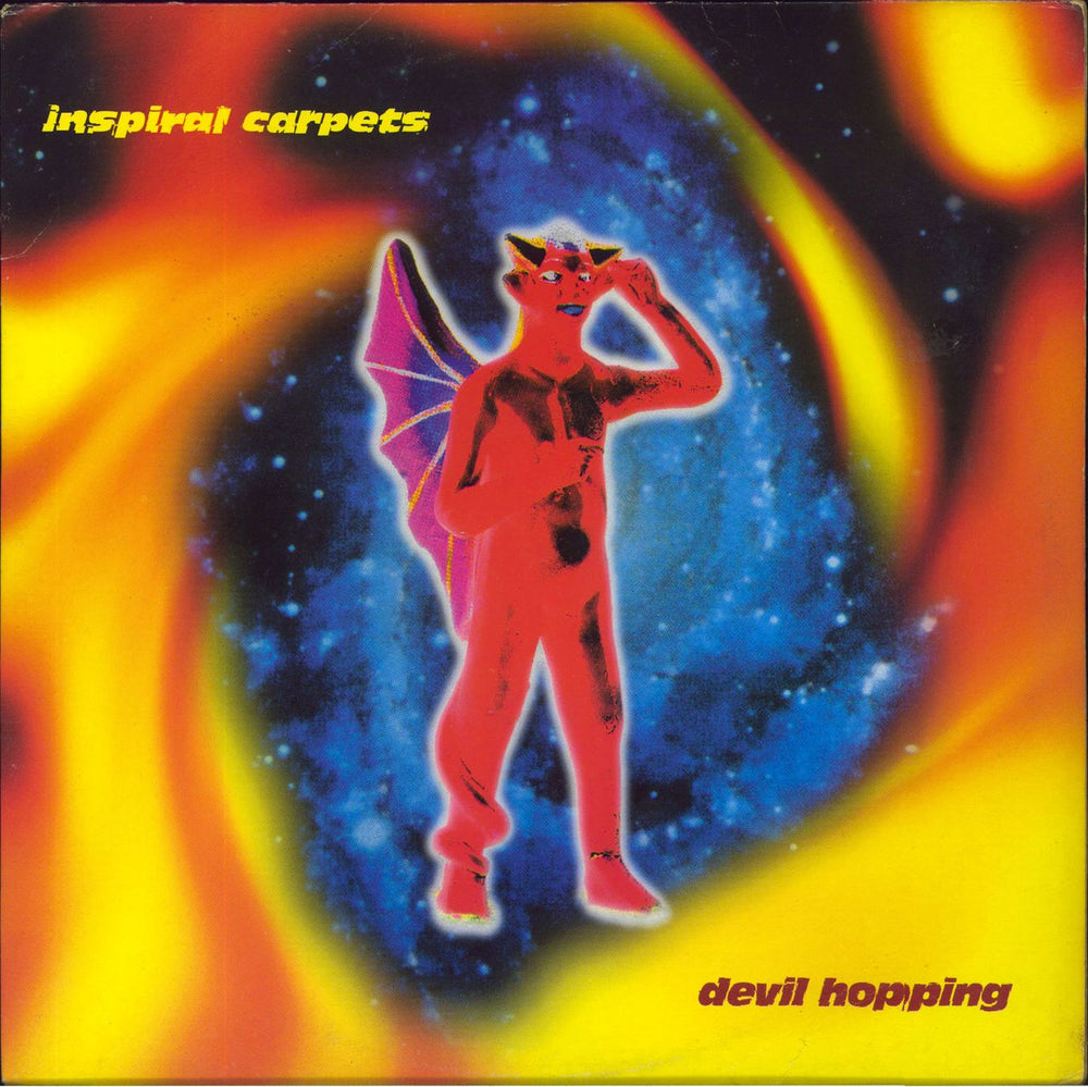 Inspiral Carpets Devil Hopping UK vinyl LP album (LP record) DUNG25