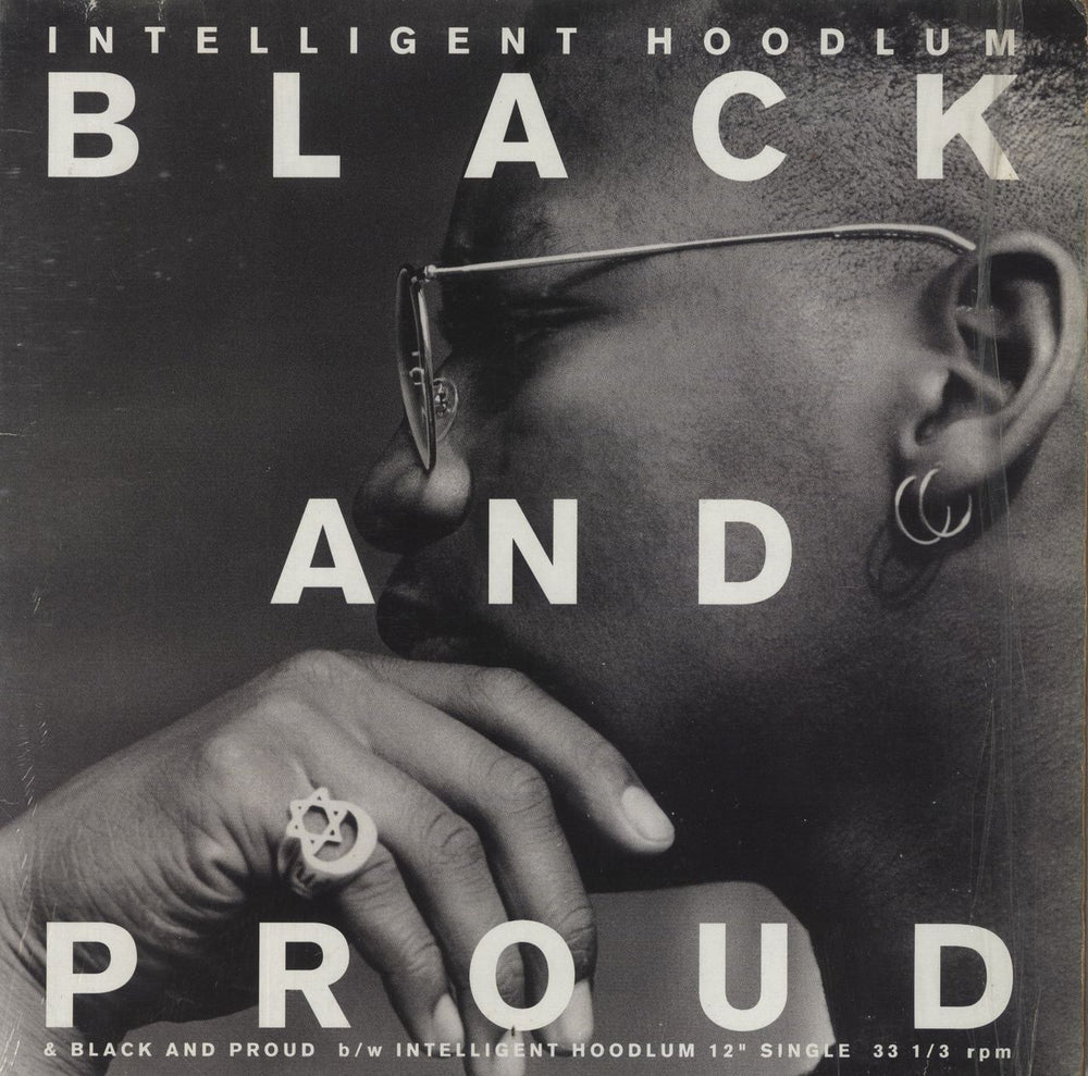 Intelligent Hoodlum Black And Proud US 12" vinyl single (12 inch record / Maxi-single) 7502123291