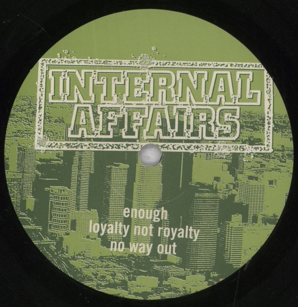 Internal Affairs Internal Affairs / Last Nerve Australian 7" vinyl single (7 inch record / 45) 7UZ07IN838052