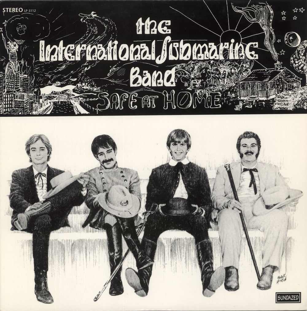 International Submarine Band Safe At Home US vinyl LP album (LP record) LP5112