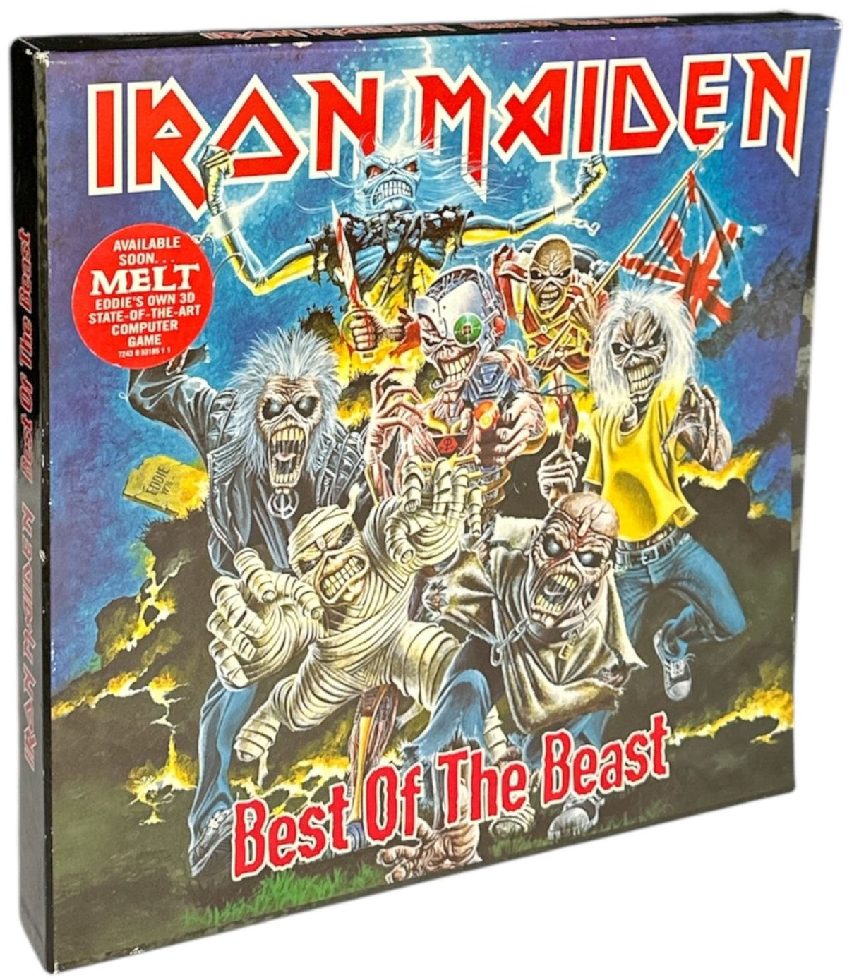 CD Best of the Beast／Iron Maiden 輸入盤　帯付き iron-maiden-best-of-the-beast-