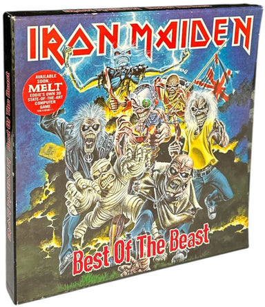 Iron Maiden Best Of The Beast + Hype Sticker - EX UK Vinyl box set