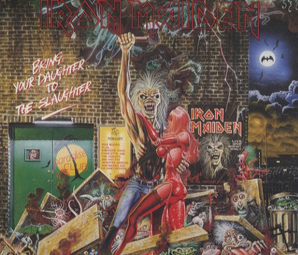 Iron Maiden Bring Your Daughter To The Slaughter UK CD single (CD5 / 5") CDEM171
