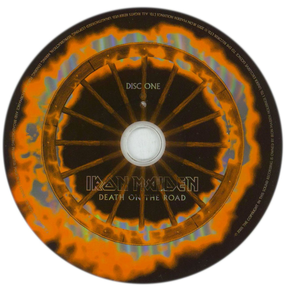 Iron Maiden Death On The Road UK 2 CD album set (Double CD) IRO2CDE333176