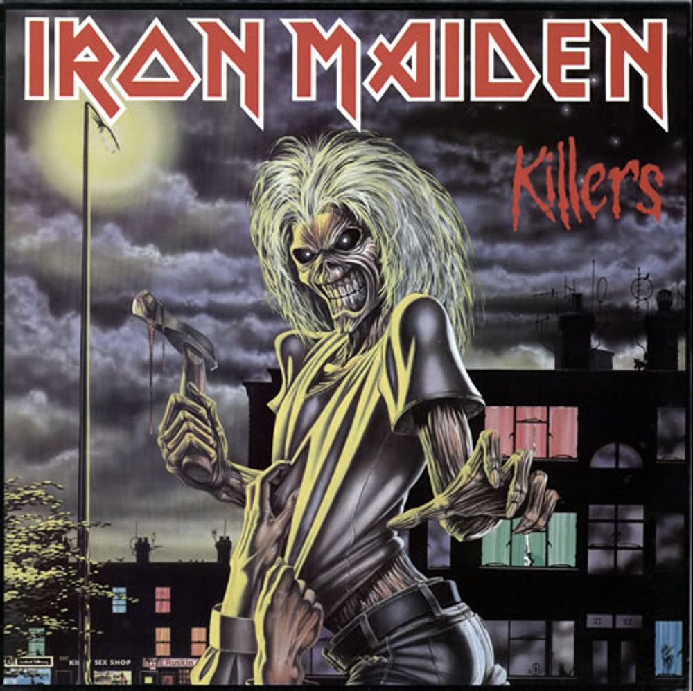 Iron Maiden Killers - 2nd UK vinyl LP album (LP record) EMC3357