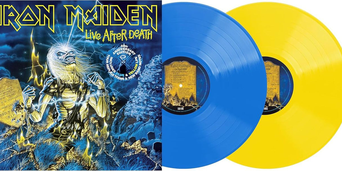 Iron Maiden Live After Death - 40th Anniversary Edition Blue