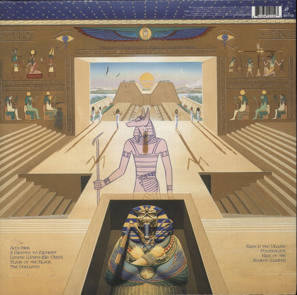 Iron Maiden Powerslave - 180 Gram - Sealed US Vinyl LP — RareVinyl.com