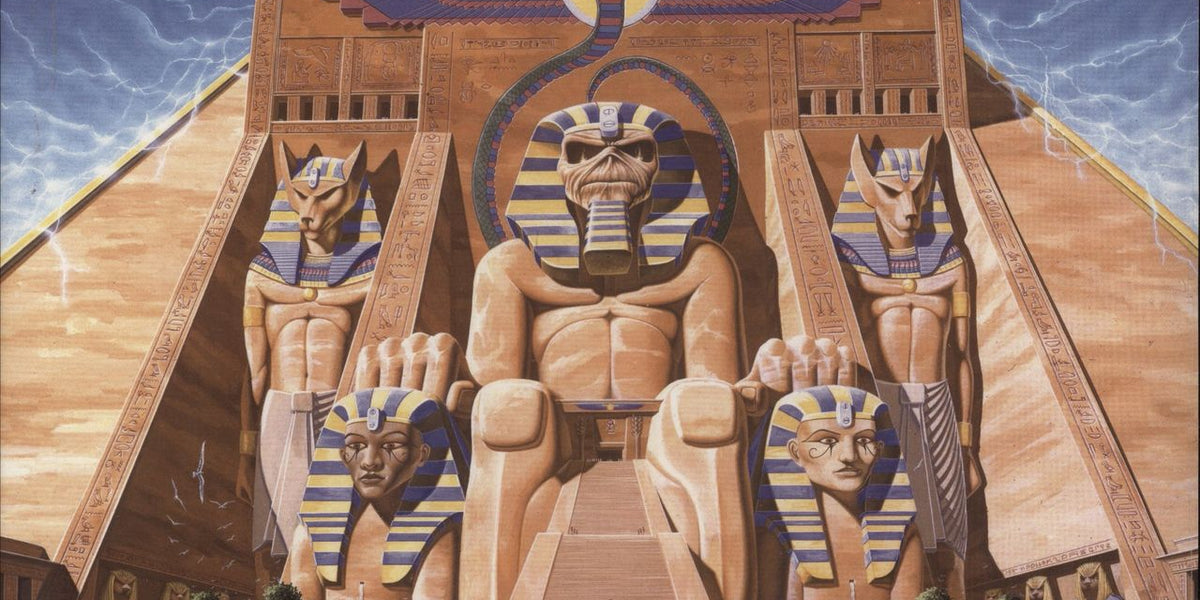 Iron Maiden Powerslave - 180 Gram - Sealed US Vinyl LP — RareVinyl.com