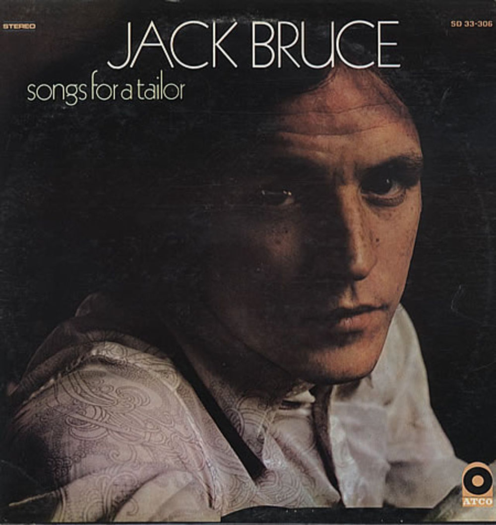 Jack Bruce Songs For A Tailor - Yellow Label US vinyl LP album (LP record) SD33-306