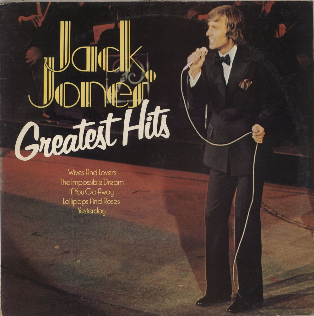 Jack Jones Greatest Hits UK vinyl LP album (LP record) MCL1501