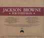 Jackson Browne For Everyman Japanese CD album (CDLP)