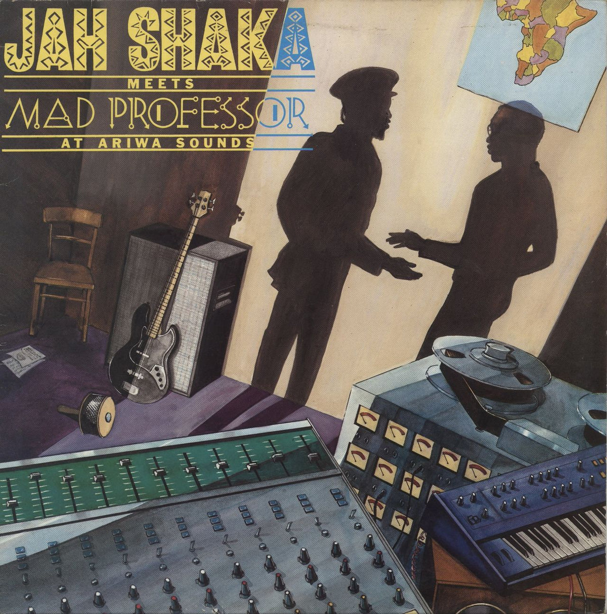 Jah Shaka Jah Shaka Meets Mad Professor At Ariwa Sounds UK Vinyl