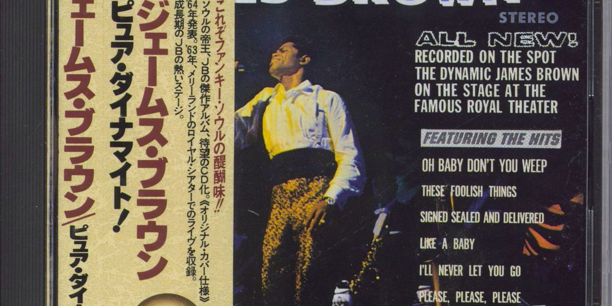 James Brown Pure Dynamite! Live At The Royal Japanese CD album