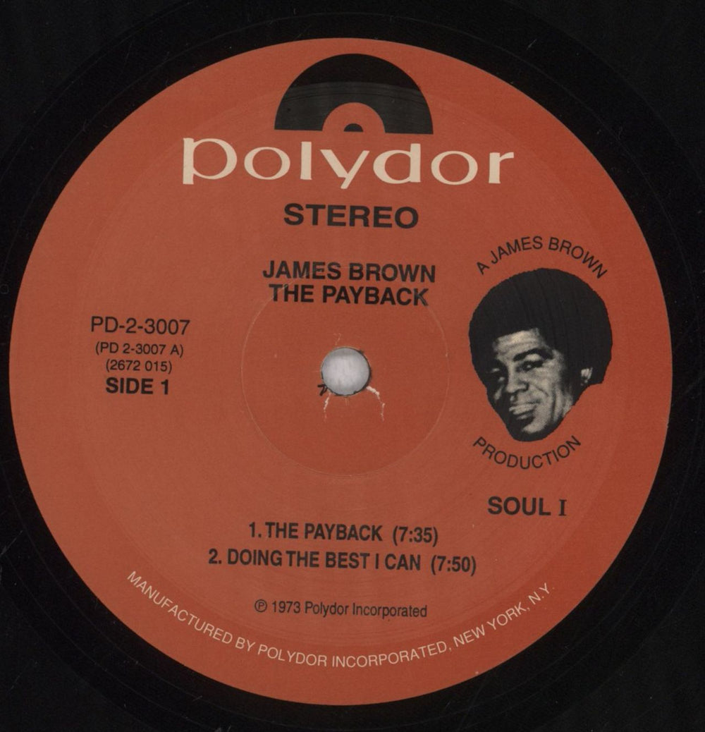 James Brown The Payback US 2-LP vinyl record set (Double LP Album) JMB2LTH390589