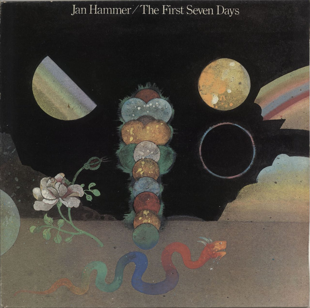 Jan Hammer The First Seven Days UK vinyl LP album (LP record) K50184