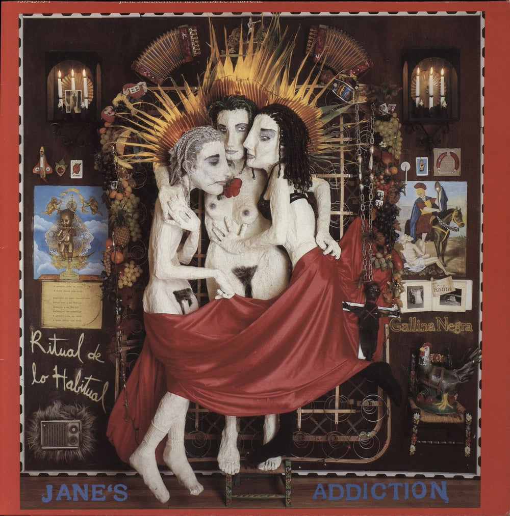 Janes Addiction Ritual De Lo Habitual - EX + Ticket Stub UK vinyl LP album (LP record) WX306