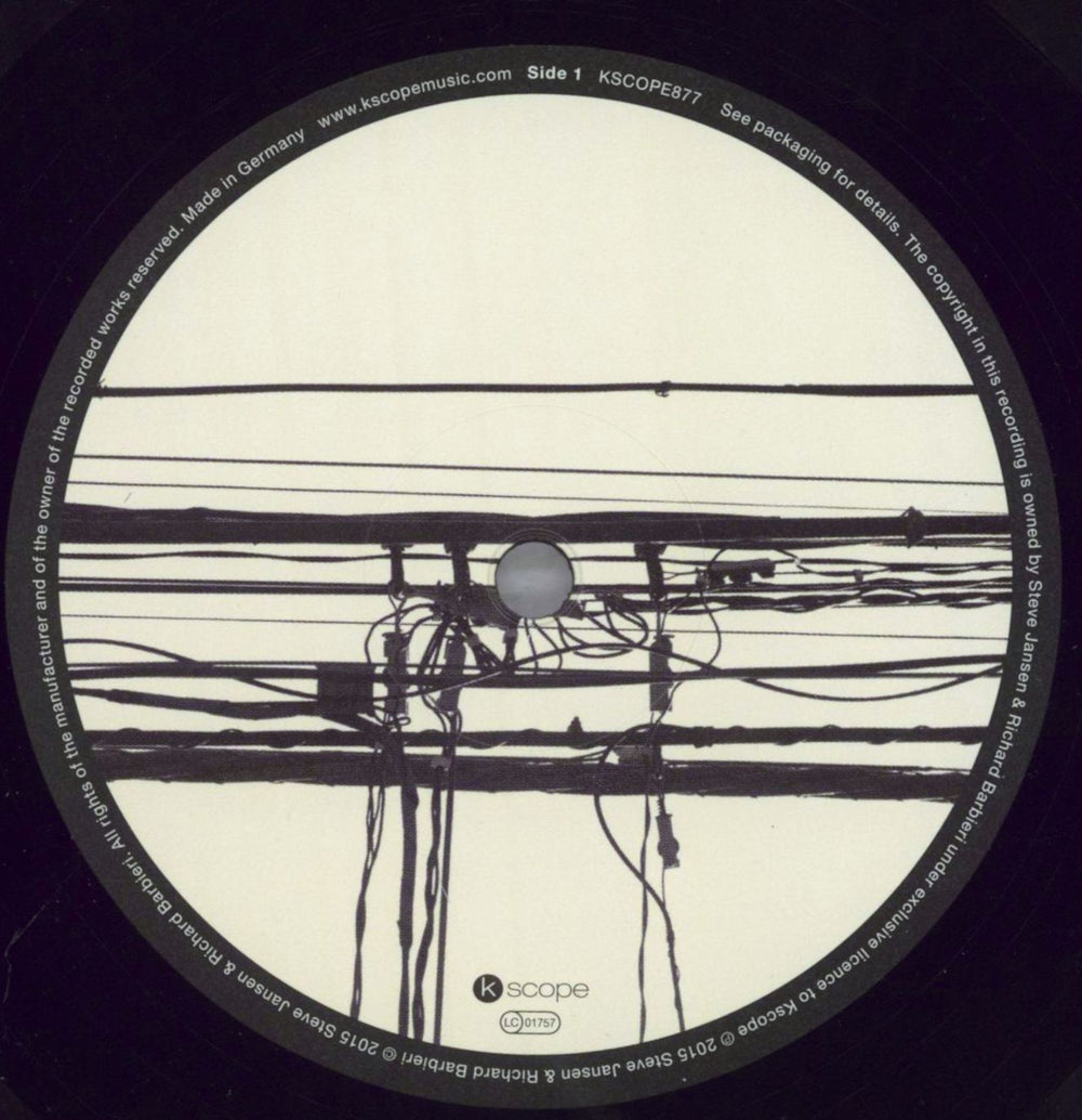 Jansen-Barbieri Lumen UK vinyl LP album (LP record) STJLPLU823407