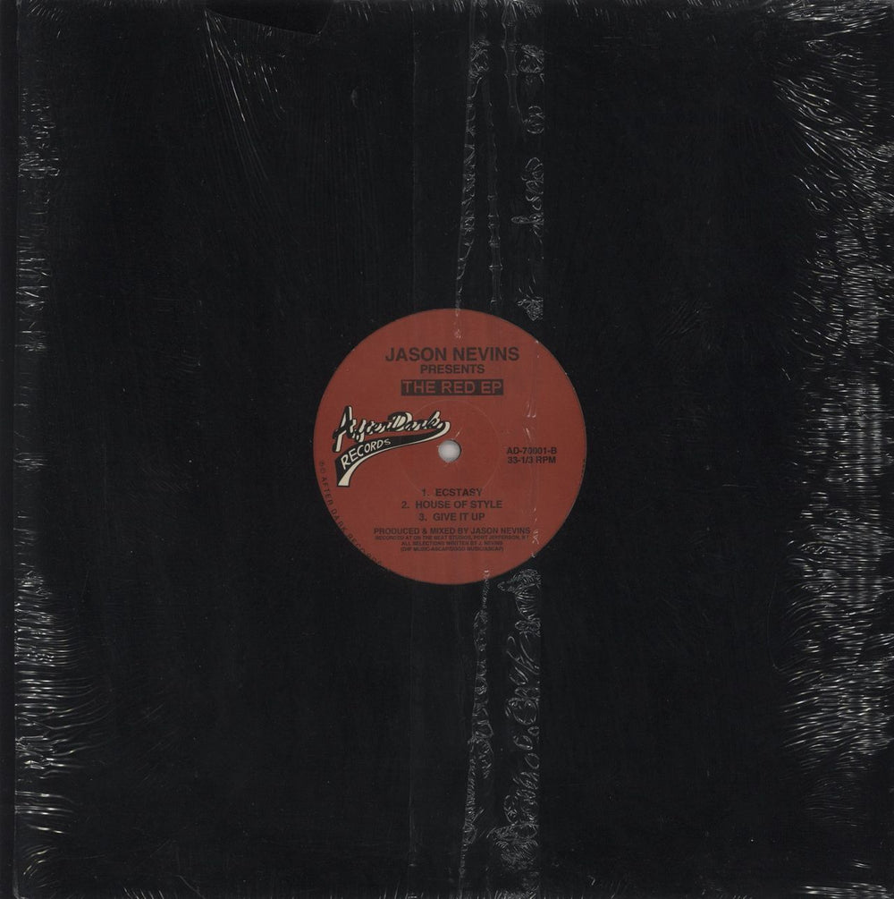 Jason Nevins The Red EP US 12" vinyl single (12 inch record / Maxi-single)