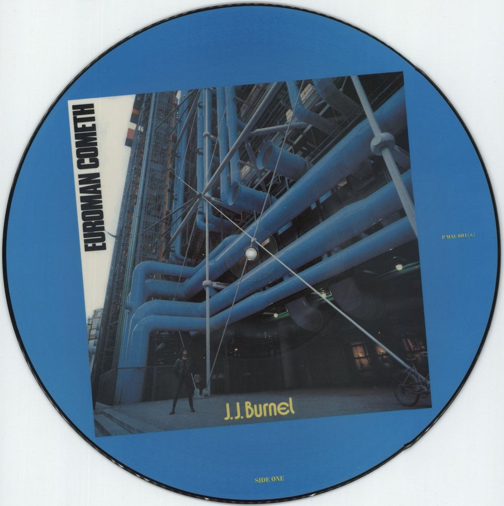 Jean Jacques Burnel Euroman Cometh UK picture disc LP (vinyl picture disc album) PMAU601