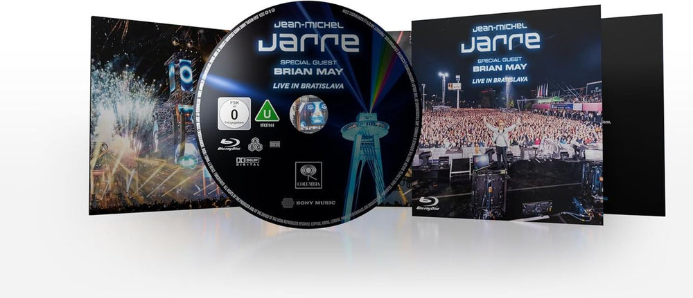 Jean-Michel Jarre Live In Bratislava - The Full Concert Movie - Blu-Ray 4K | Dolby True HD 5.1 - Sealed UK Blu Ray DVD 198028448796