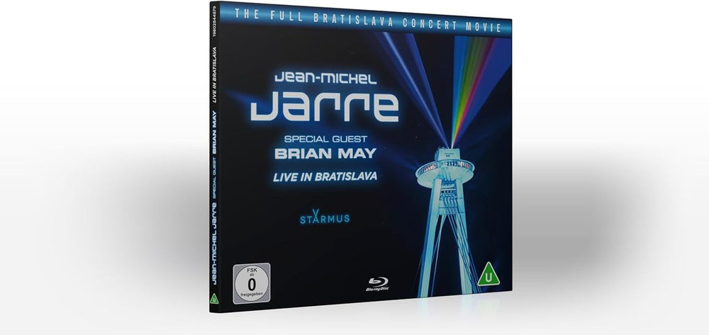 Jean-Michel Jarre Live In Bratislava - The Full Concert Movie - Blu-Ray 4K | Dolby True HD 5.1 - Sealed UK Blu Ray DVD JMJBRLI873756