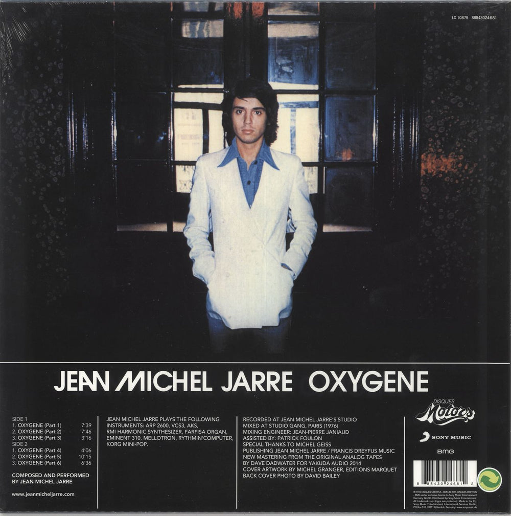 Jean-Michel Jarre Oxygene - 180gm - Sealed German vinyl LP album (LP record) 888430246812