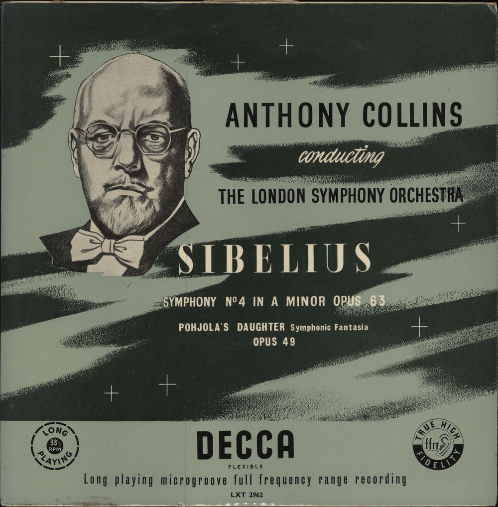 Jean Sibelius Symphony No. 6 In D Minor, Opus 104 / Pelléas Et Mélisande Suite, Opus 46 - 2nd UK vinyl LP album (LP record) LXT5084