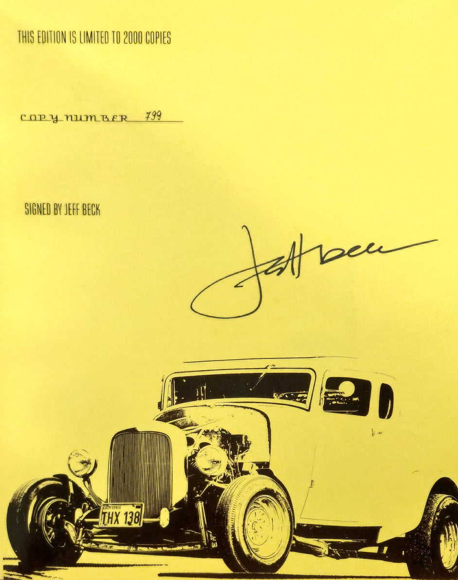 Jeff Beck Beck01 UK Book — RareVinyl.com