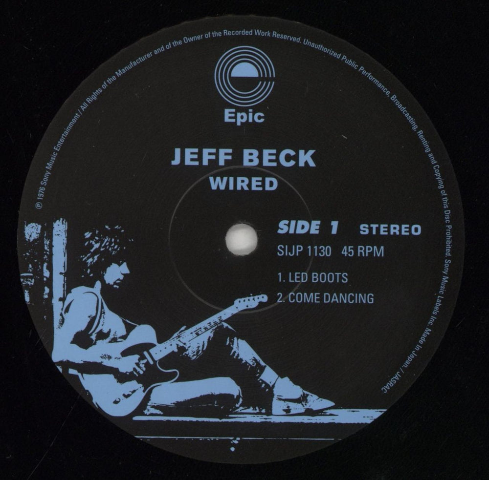 Jeff Beck Wired: Remastered + Obi Japanese 2-LP vinyl record set (Double LP Album) BEK2LWI855039