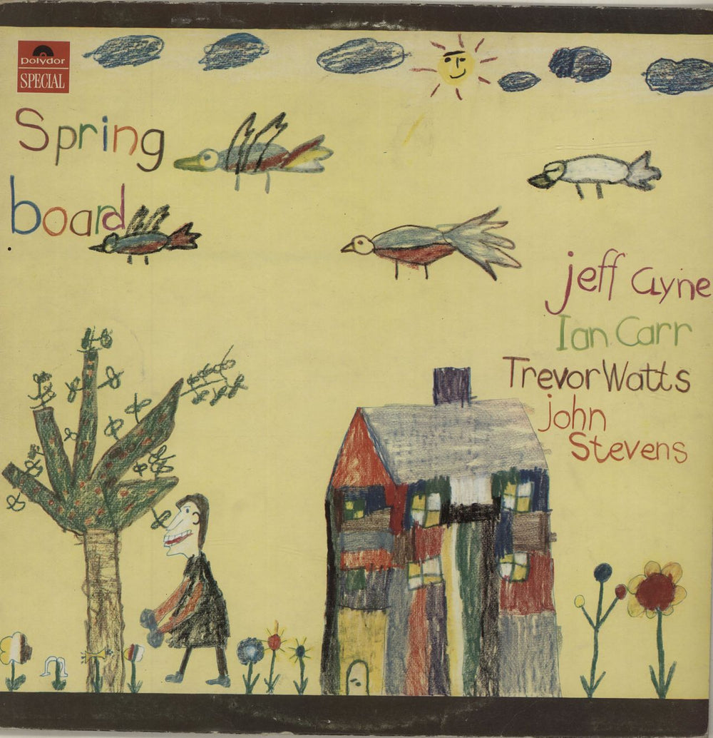 Jeff Clyne & Ian Carr Springboard - EX UK vinyl LP album (LP record) 545007