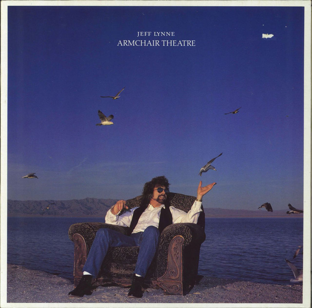 Jeff Lynne Armchair Theatre - EX UK vinyl LP album (LP record) WX347