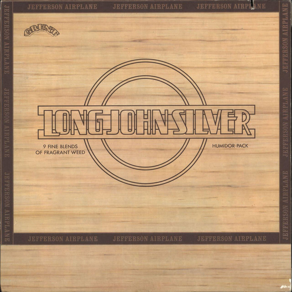 Jefferson Airplane Long John Silver - EX US vinyl LP album (LP record) FTR-1007