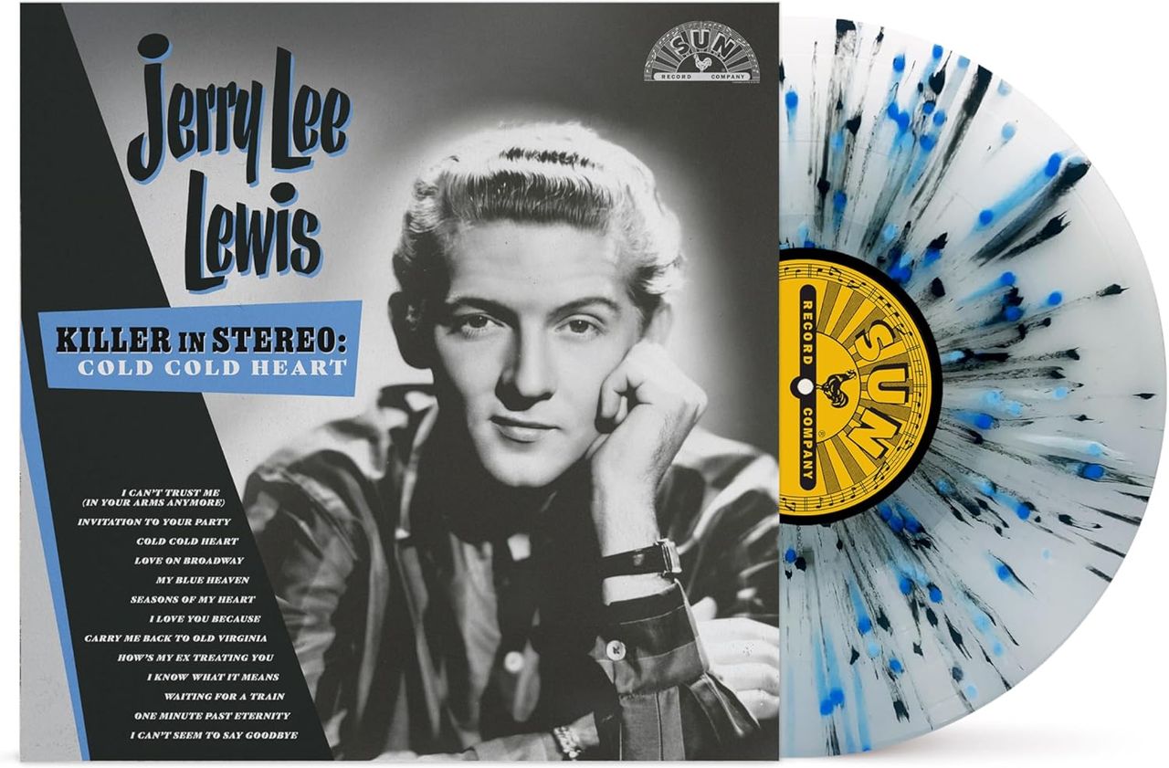 Jerry Lee Lewis Killer In Stereo: Cold, Cold Heart - Killer Blue Splat —  RareVinyl.com