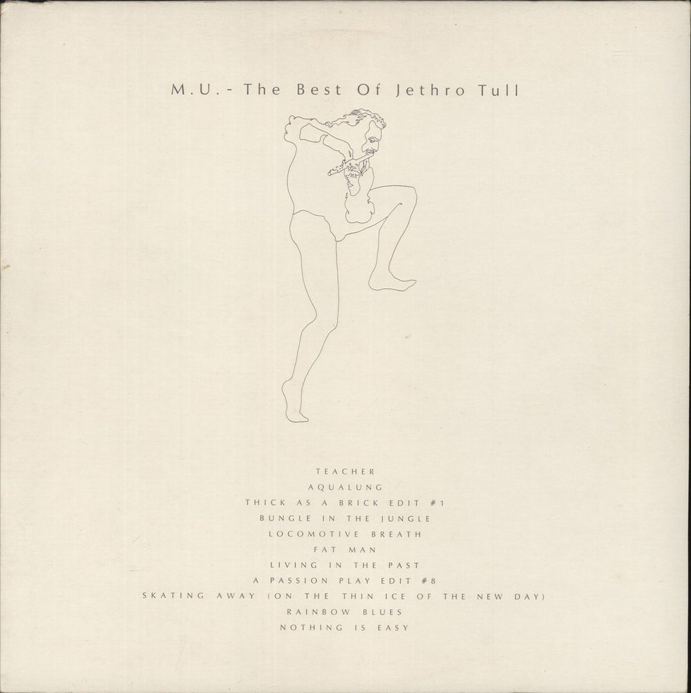 Jethro Tull M.U. - Complete UK vinyl LP album (LP record) CHR1078
