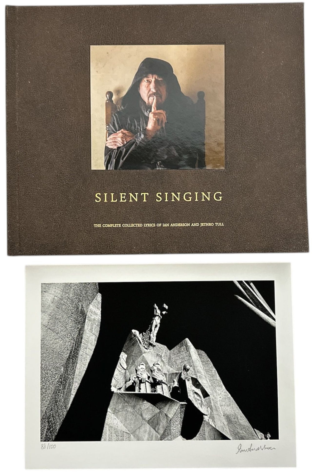 Jethro Tull Silent Singing - Ultimate Edition - 1 Of 100 Signed UK book TULBKSI865440