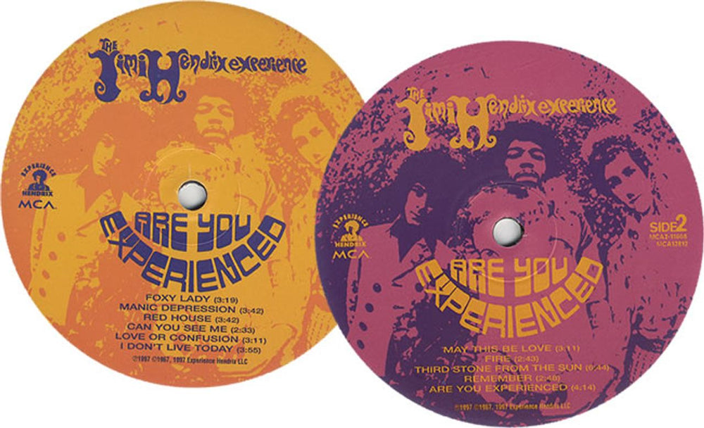 Jimi Hendrix Are You Experienced - 180gm US 2-LP vinyl record set (Double LP Album) HEN2LAR408077